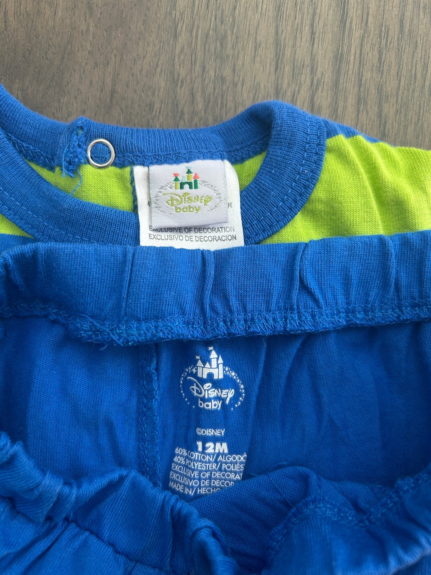 Disney Baby, outfit, boy, size 12 months, Mickey Mouse