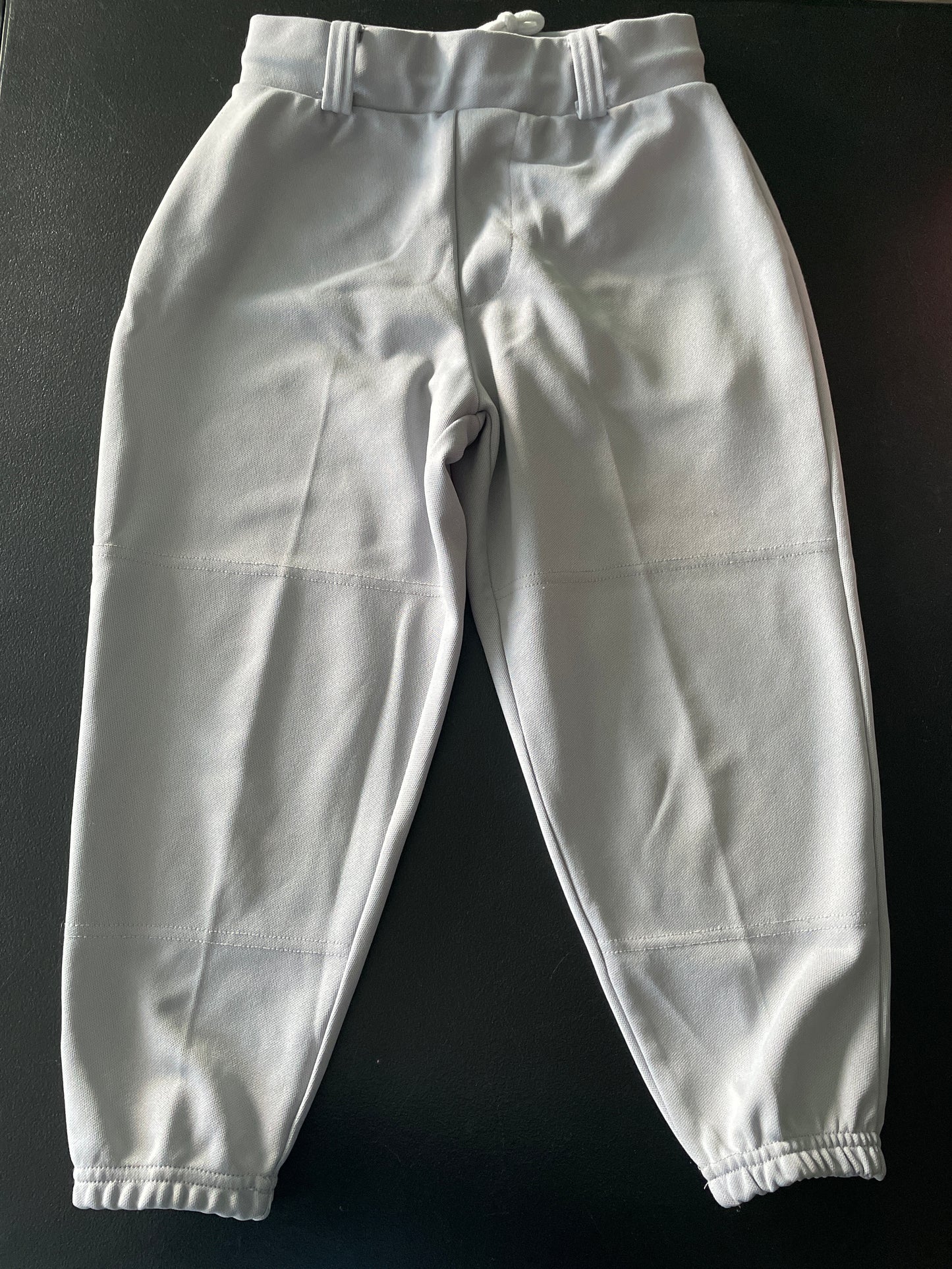 Easton Baseball Pants, Unisex Youth Sz M, Gray