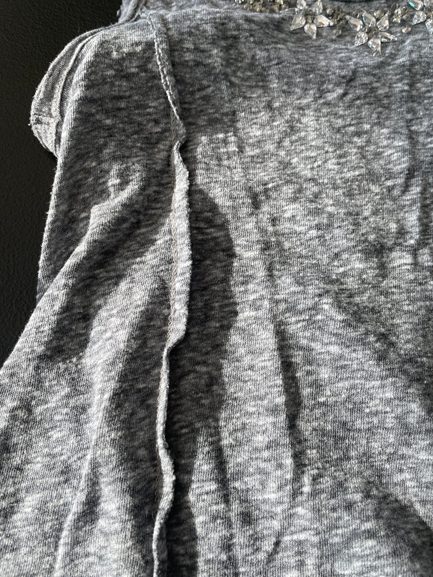 Abercrombie Tank Top, Girls Sz M, Gray