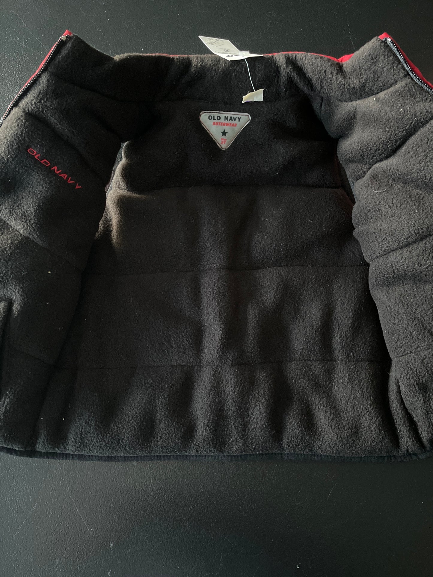 Old Navy Vest, Boys Sz 2T, Red