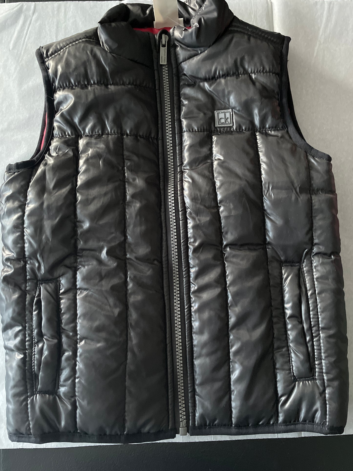 Calvin Klein Puffer Vest, Boys Sz 4T, Black