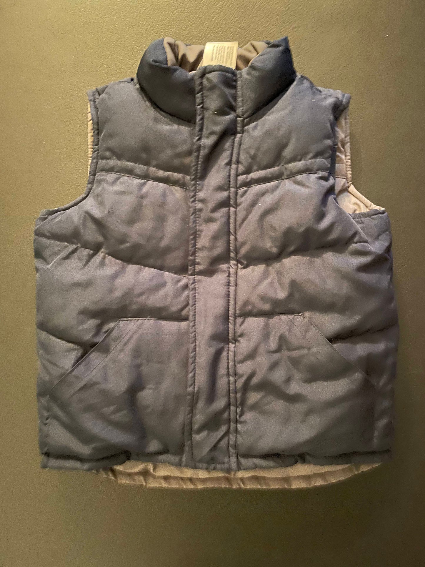 4T Boys Puffer Vest, Navy