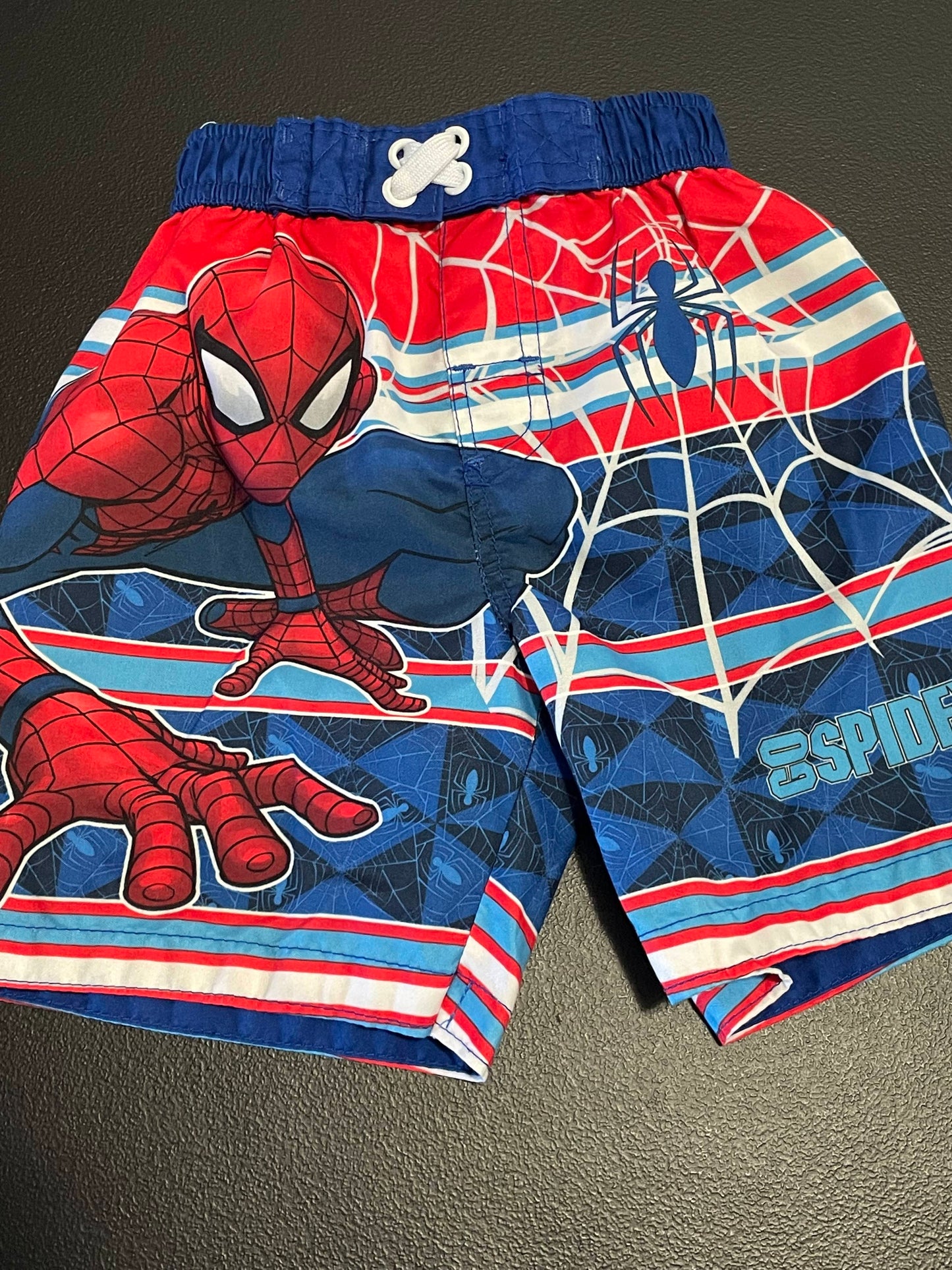 2T Boys Swim Trunks, Spider-Man