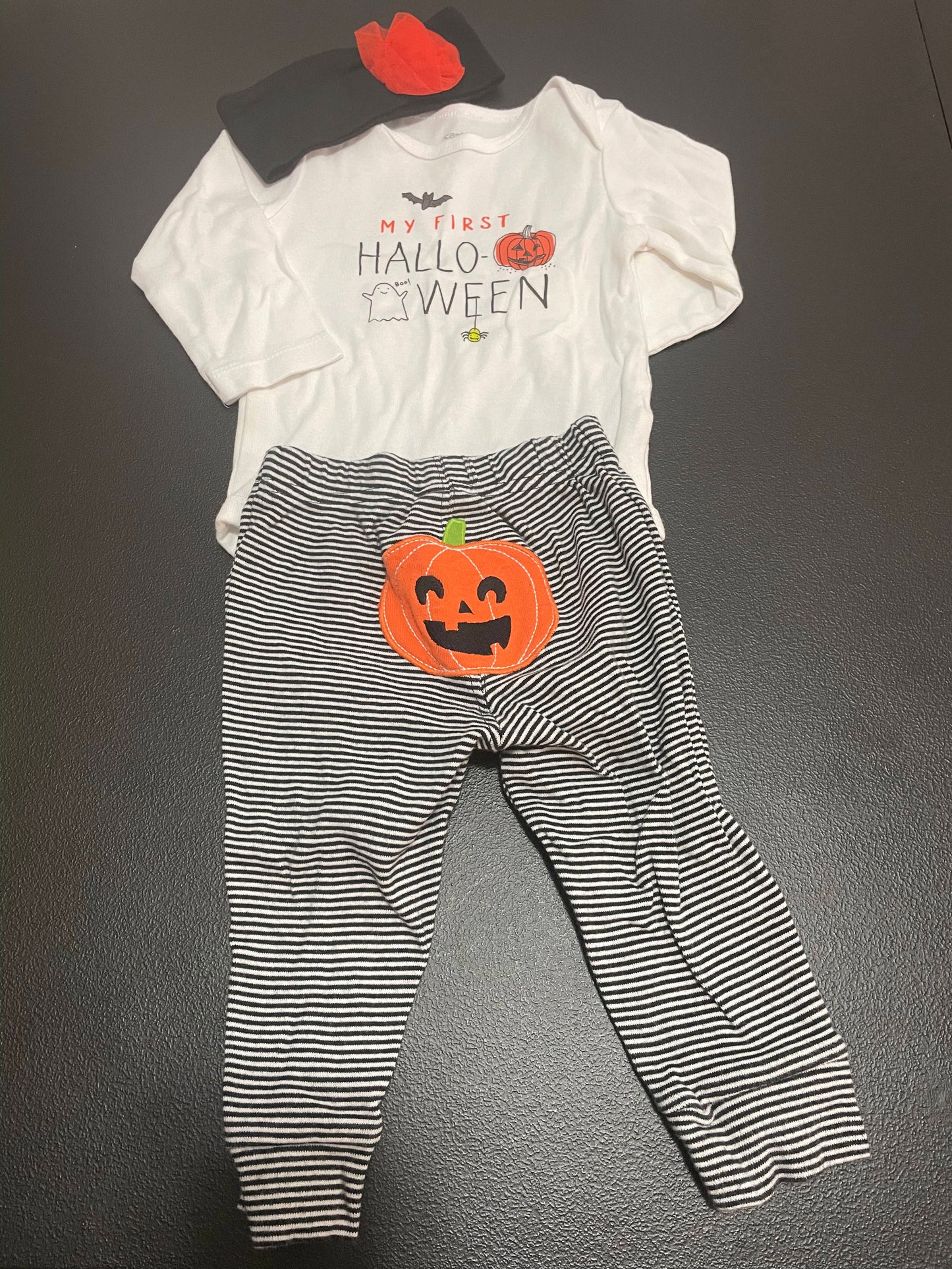 9 Months Girls Outfit, My First Halloween