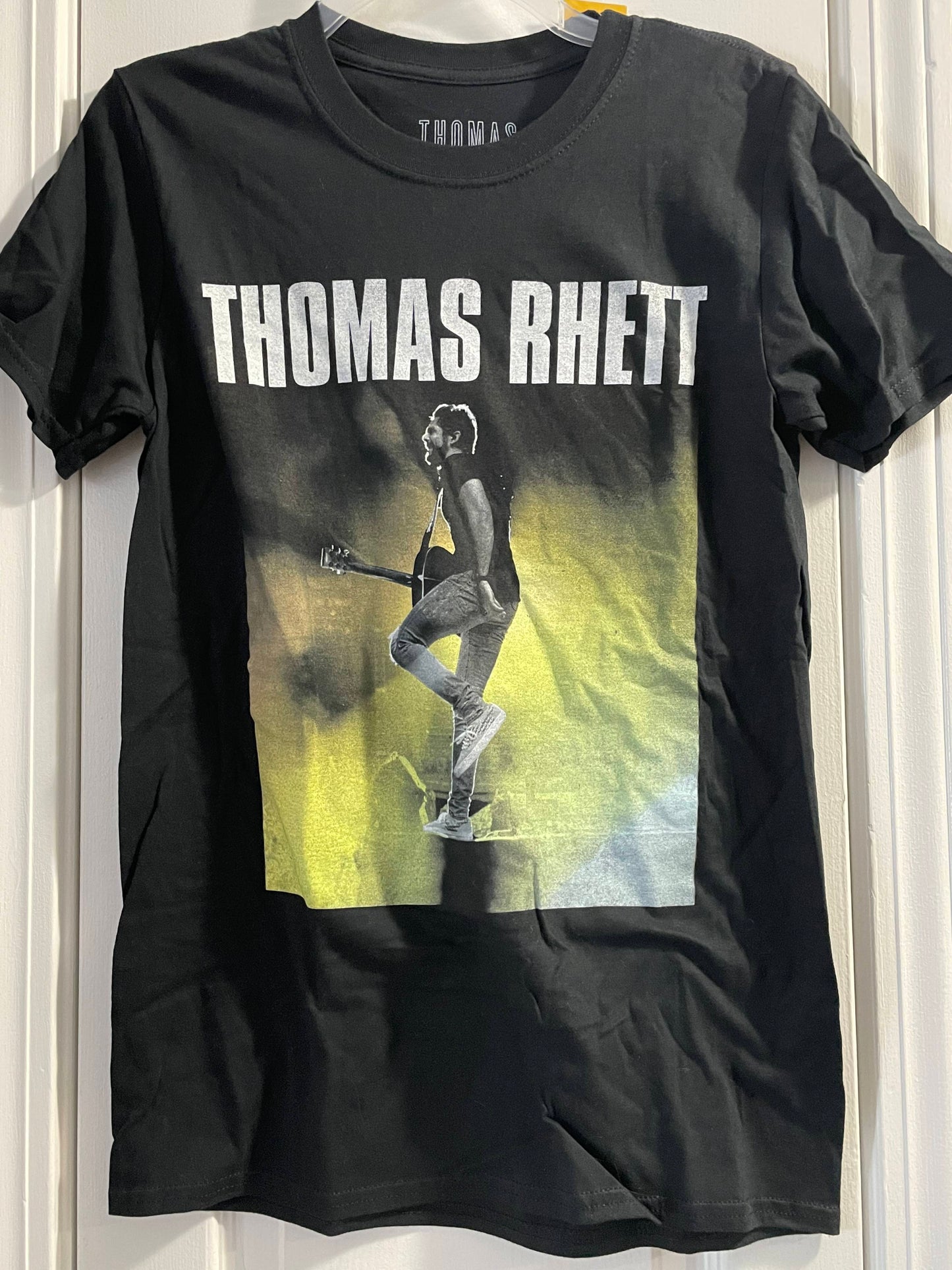 M Adult T-Shirt, Black, Thomas Rhett