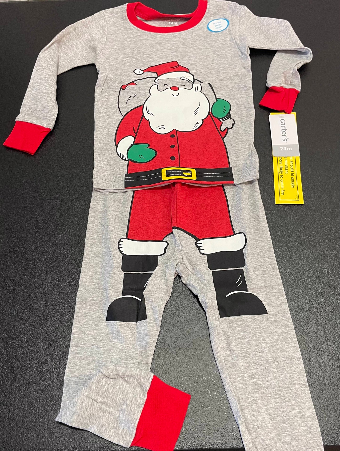 24 Months Boys Santa PJs