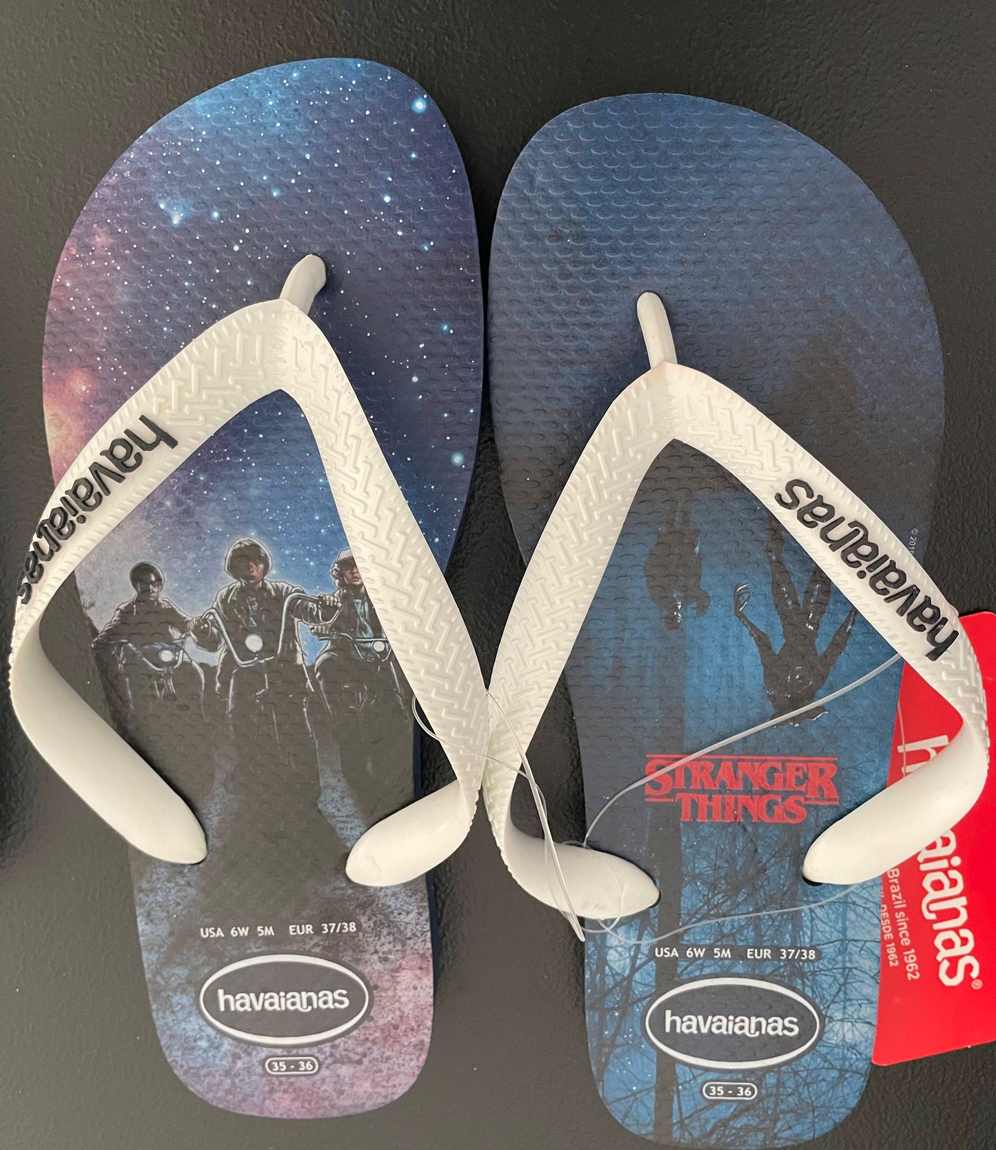 6W Boys Flip Flops, Stranger Things