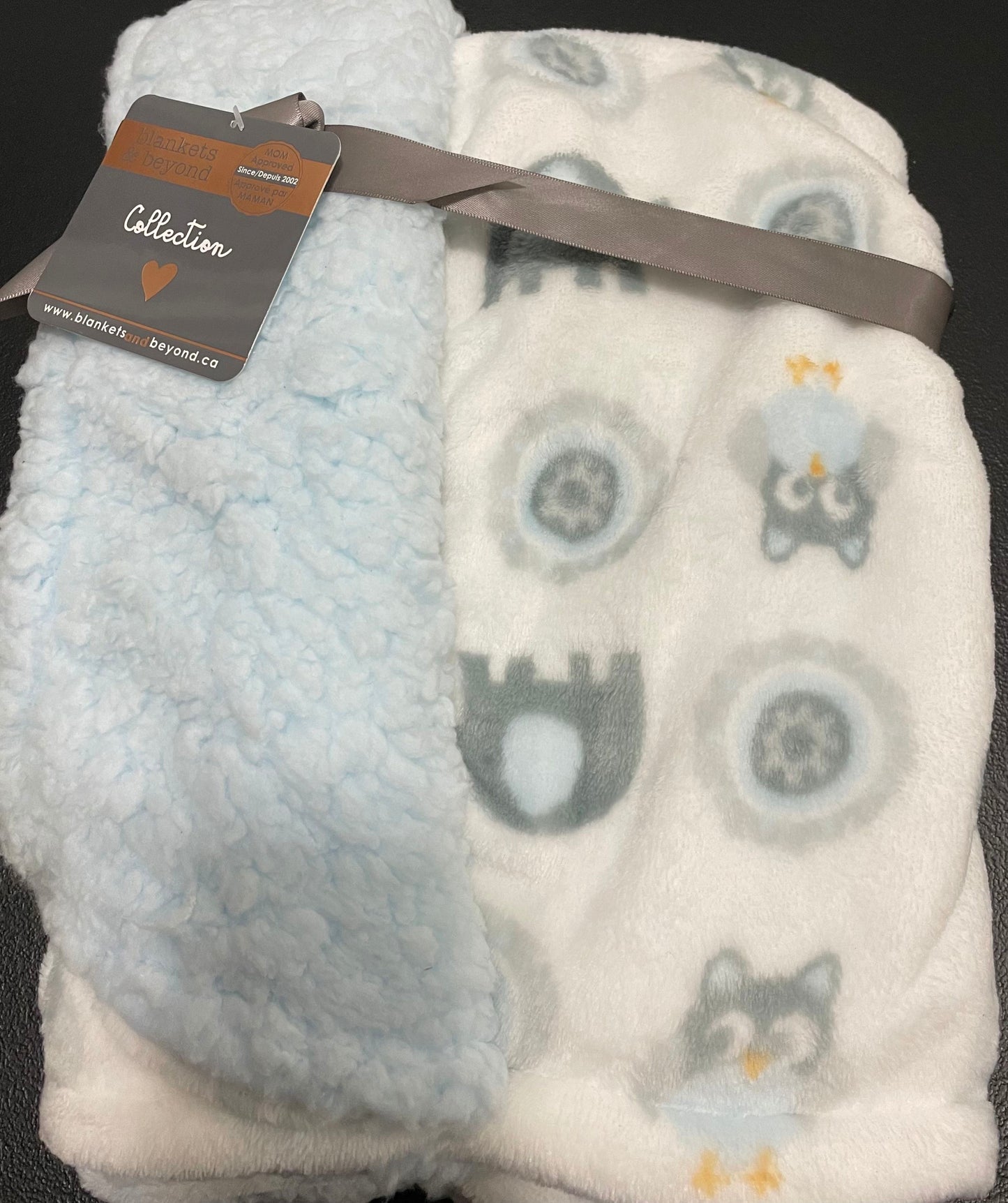 Baby Blanket, Owls/Elephants
