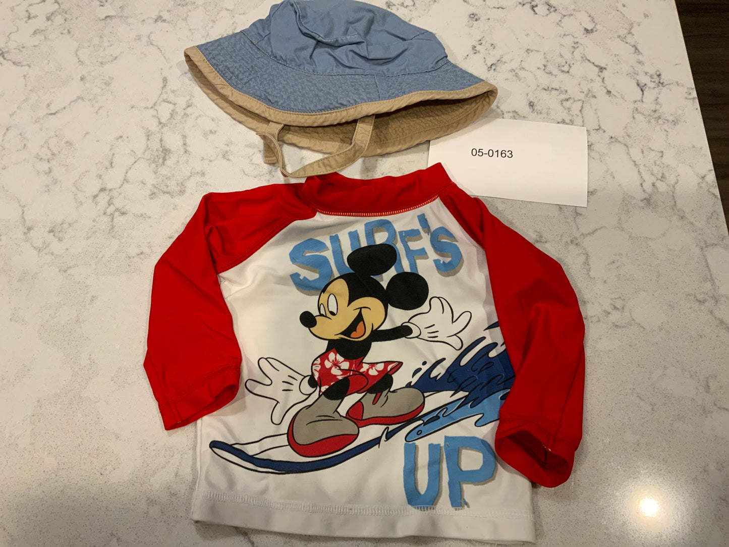 3M Boys Rashguard Top & Sun Hat