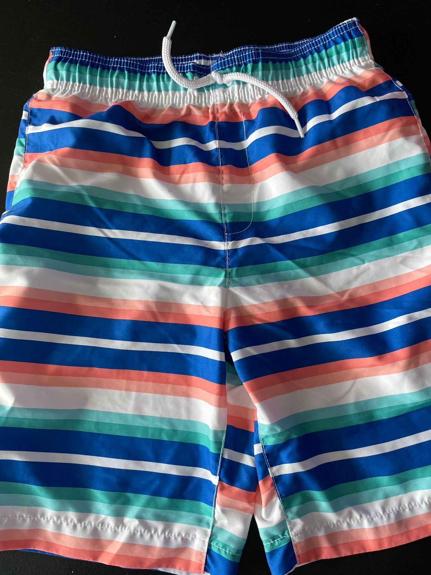 XL Boye Swim Trunks, Multicolored Stripes