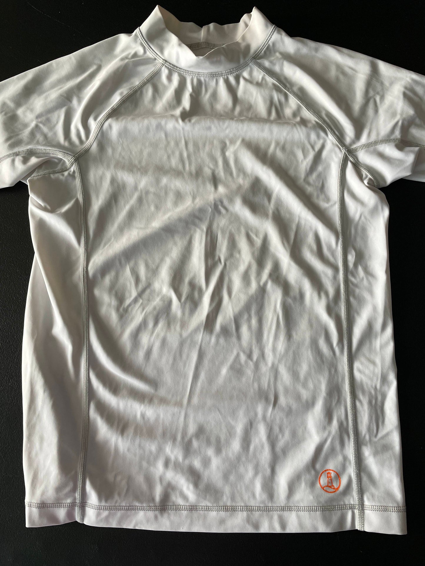 M Kids Rash Guard, White