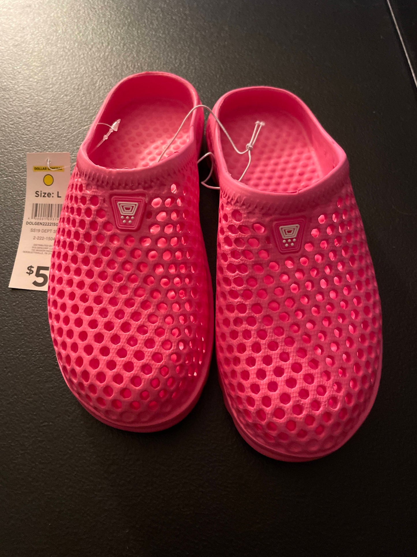 L (2/3) Girls Clog, Pink