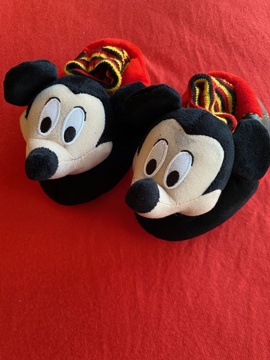 Toddler 7/8 Sz, Slipper, Mickey Mouse