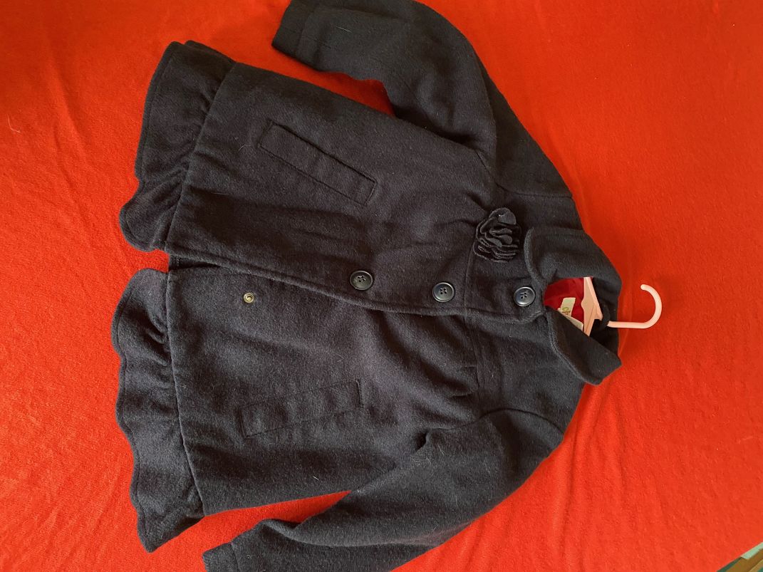 4T, Jacket, Navy with Red Lining
