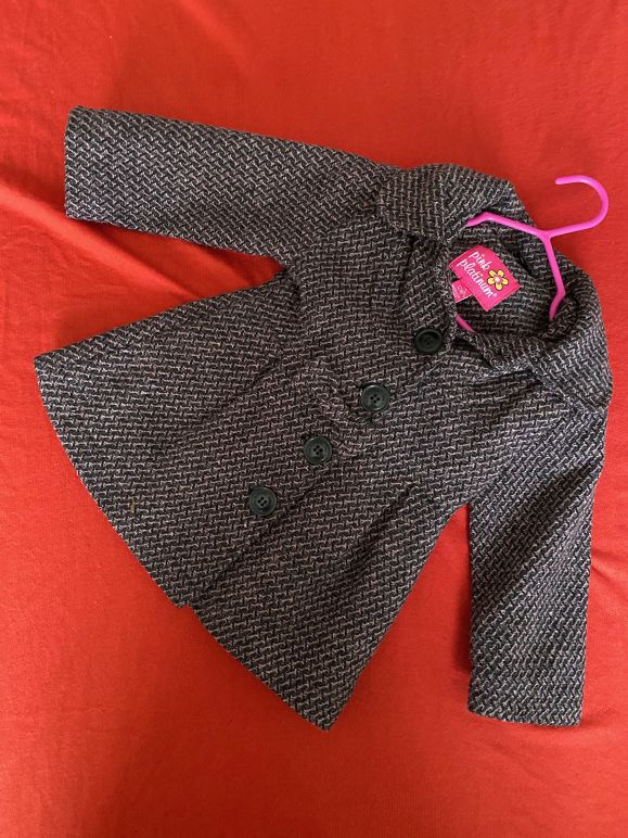 12 Mths, Jacket, Black/Pink