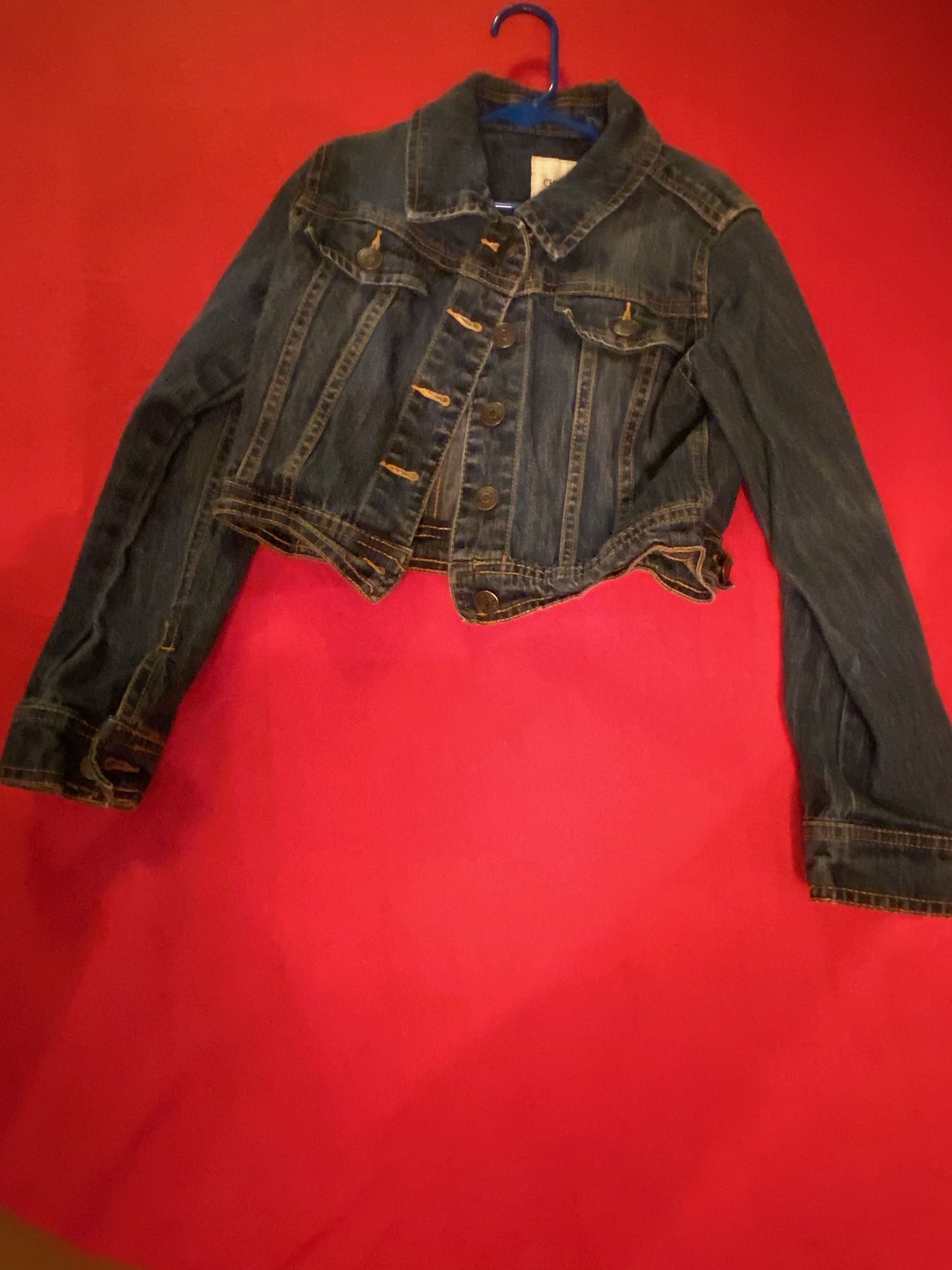 6/6X Child Sz, Jacket, Denim