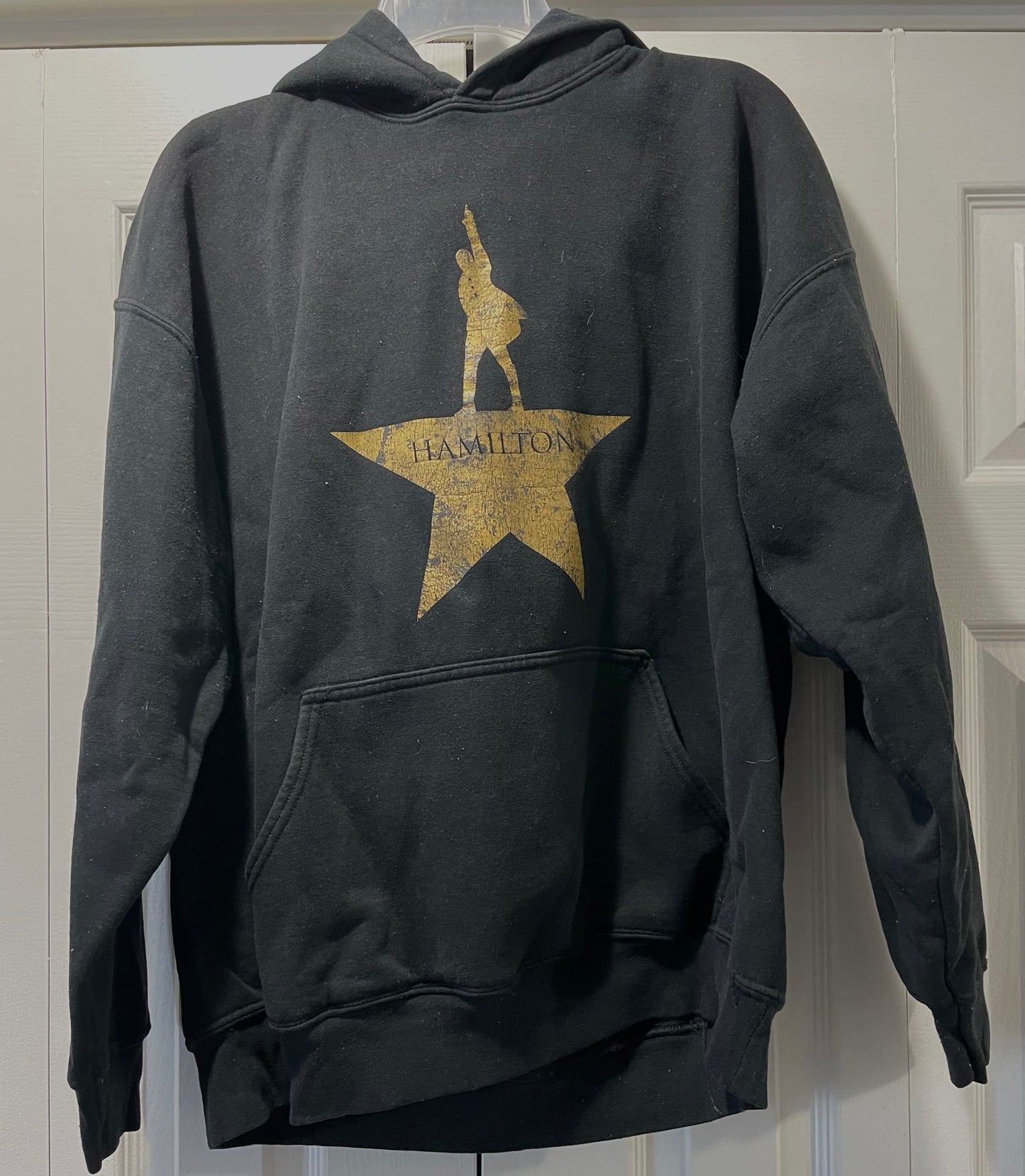 XL Adult Hoodie, Black, Hamilton