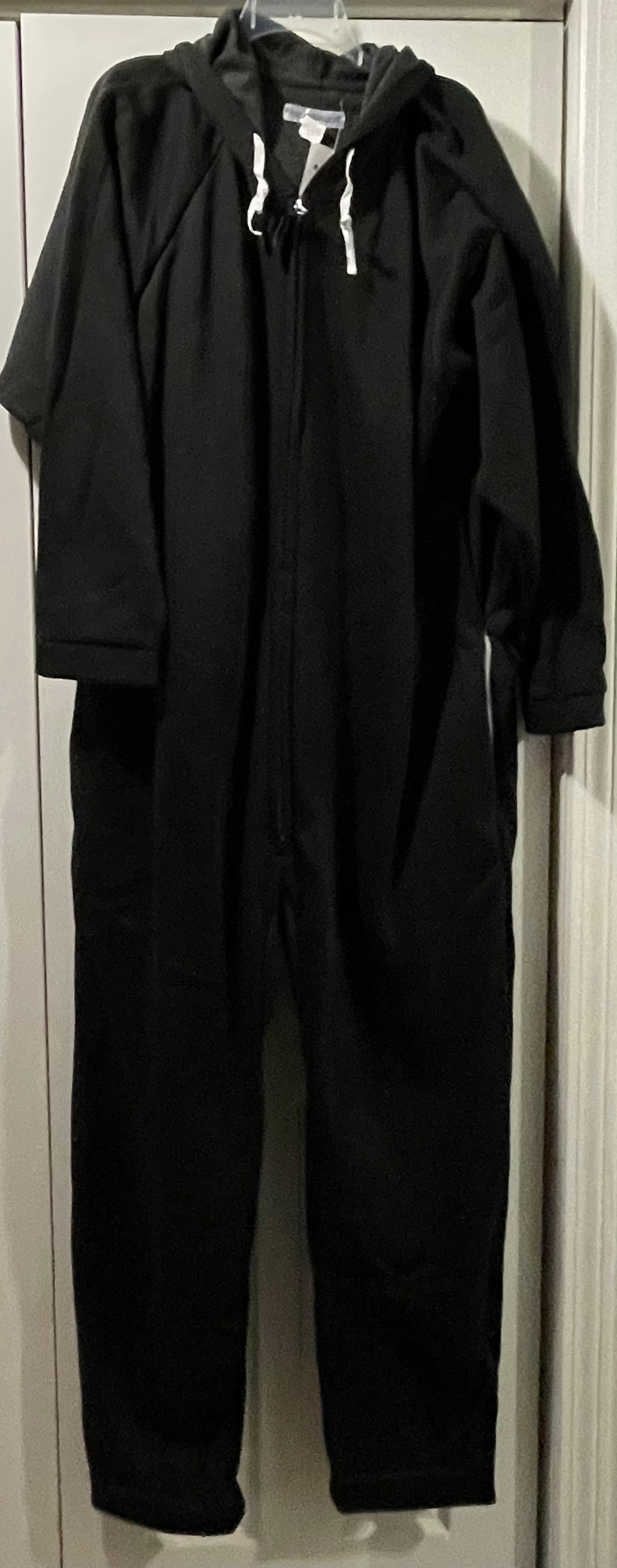 XL Adult Onesie, Black