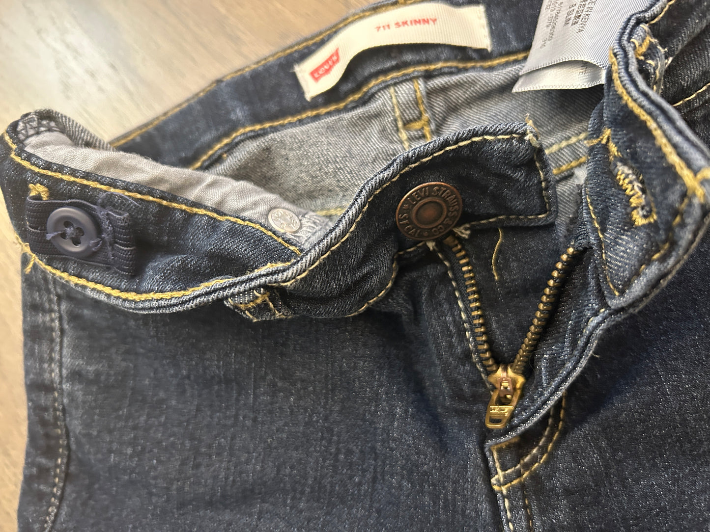 Lot of Old Navy, Levi’s, Children’s Place, Xoxo, girl, five pants, size 7/8, 8