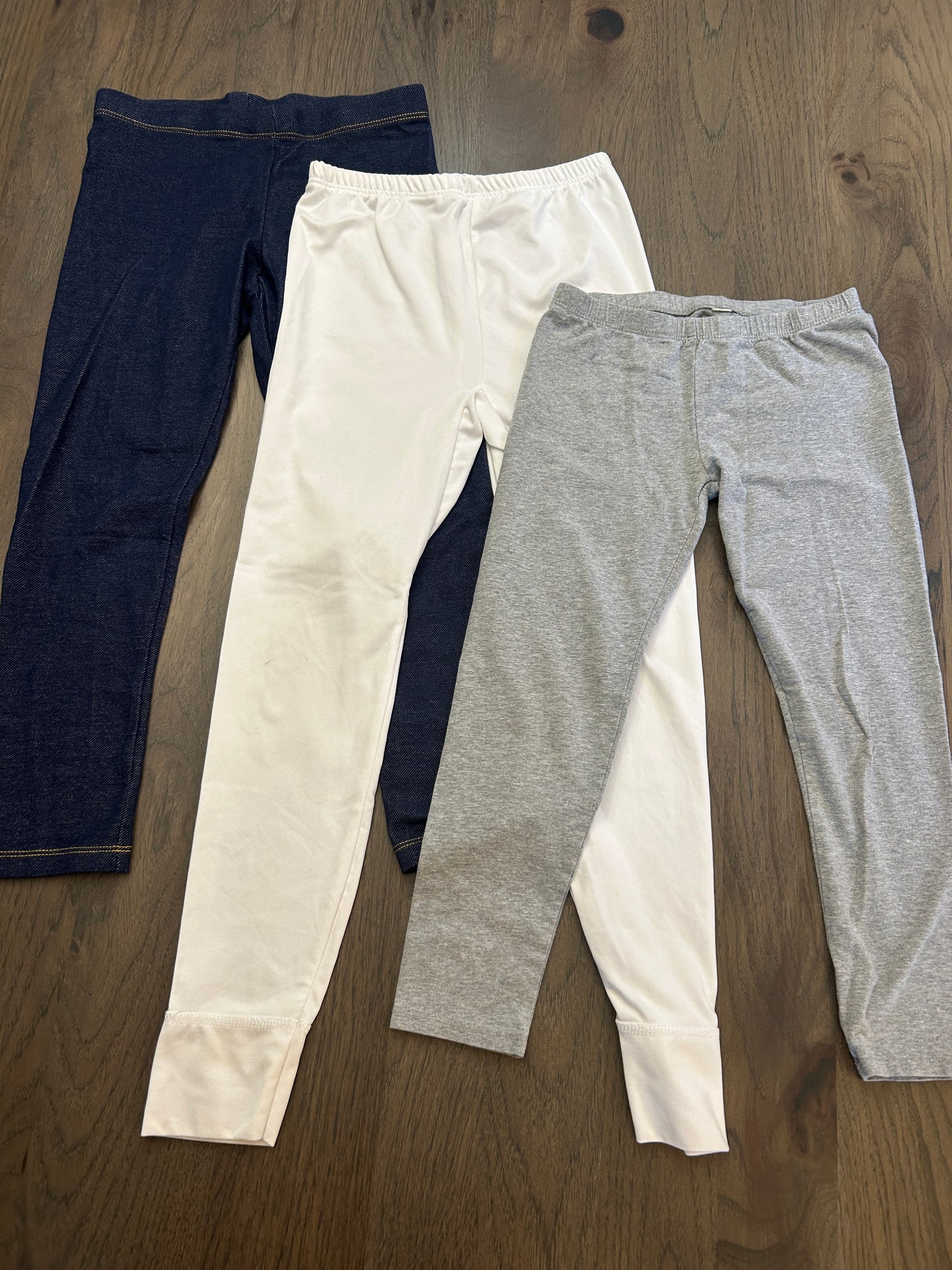 Lot of mixed brands, four pants, one Red Sox t-shirt, girl, size 7-8