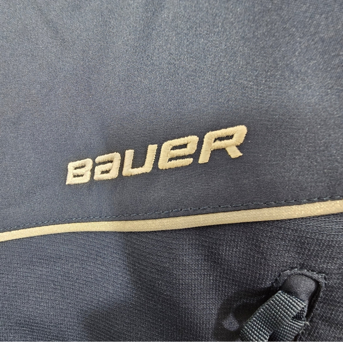 Bauer Midweight Team Hockey Jacket, Youth, Navy Blue, NWT