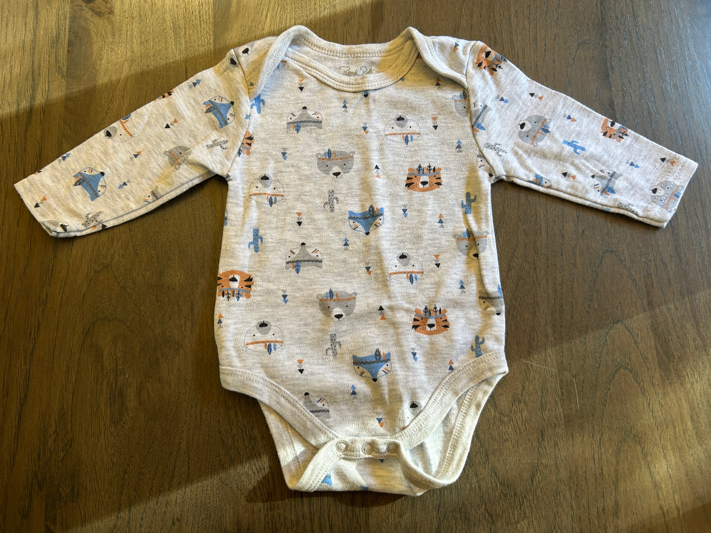 Lot of 5, boy shirts, size 3-6 months