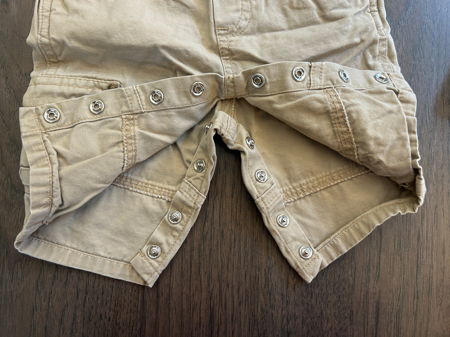 Children’s Place outfit, overall and shirt, boy, size 0-3 months