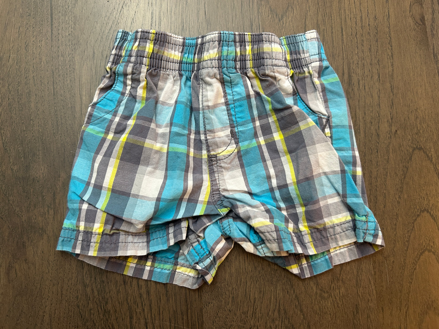 Lot of 5, boys shorts, size 3-6 months