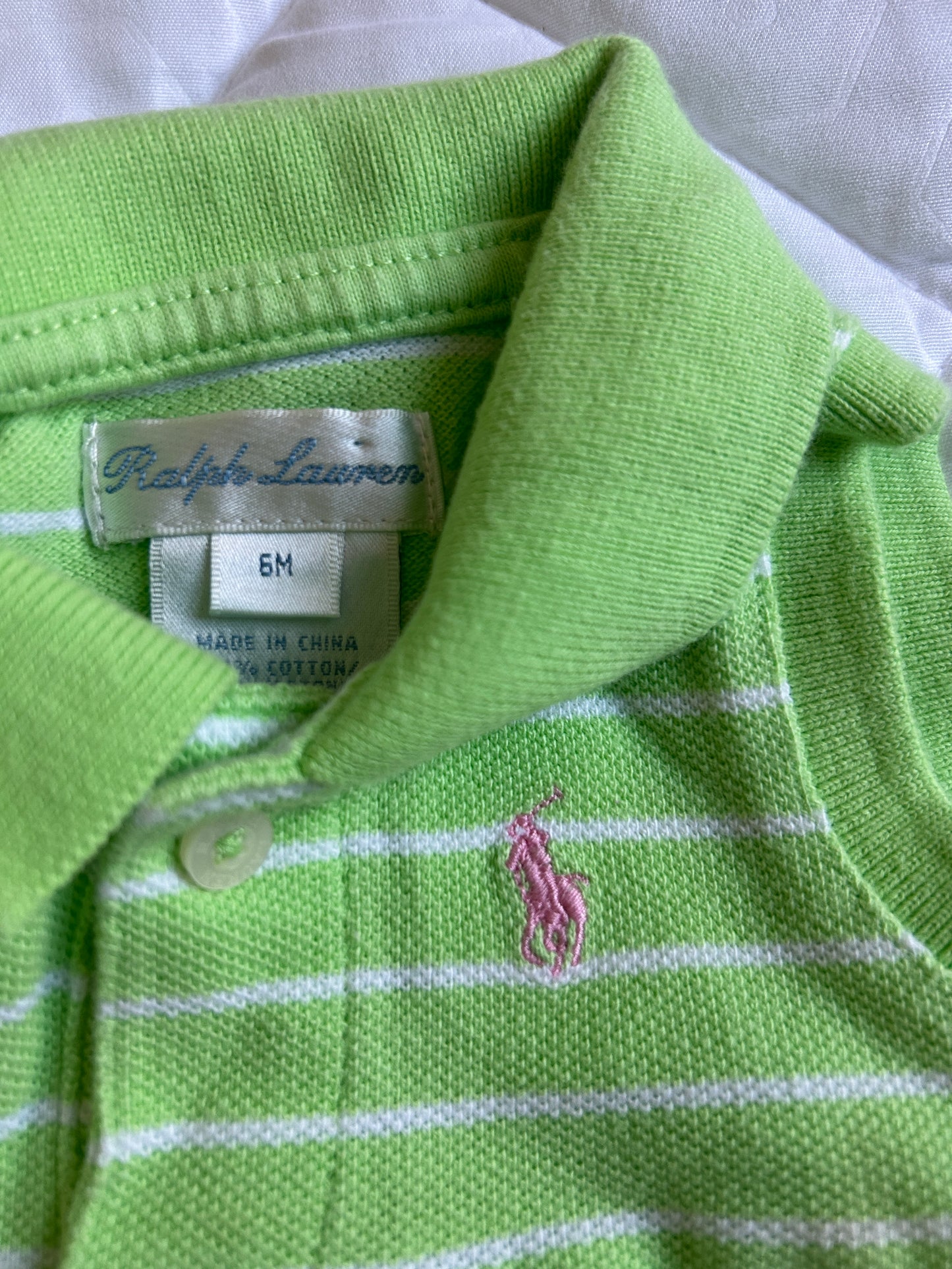 Lot of Gymboree, Ralph Lauren, one romper, one outfit, girl, size 3-6 months, 6 months
