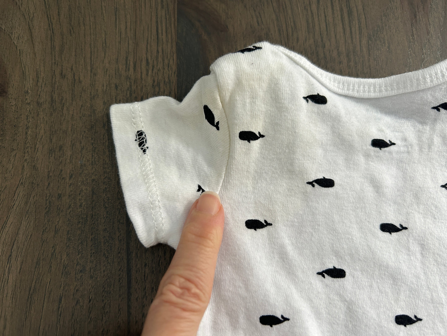 Lot of 6, boys short sleeved onesies, size 3 months