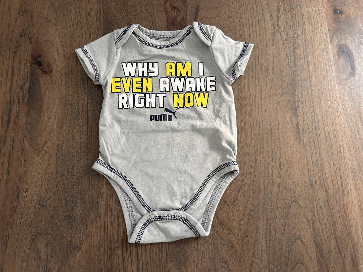 Lot of 6, boy, short sleeved onesies, size 0-3, 3-6 months