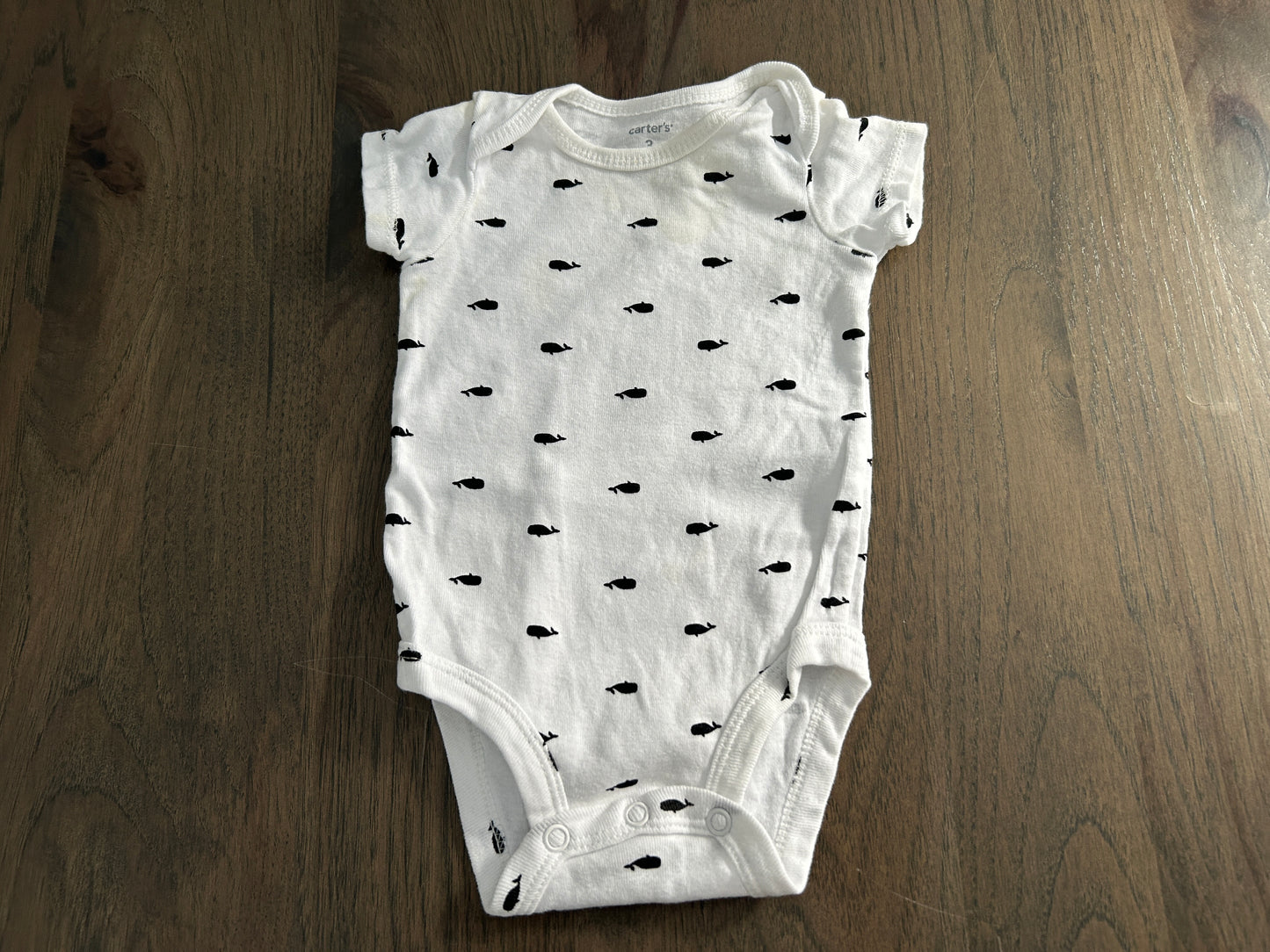 Lot of 6, boys short sleeved onesies, size 3 months
