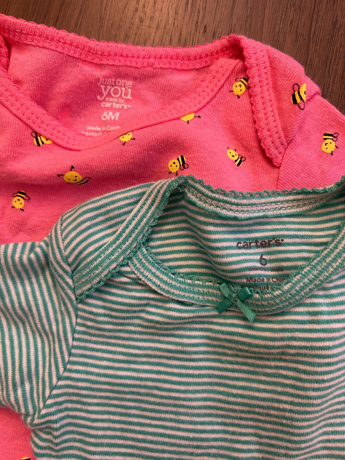 Lot of mixed Carter’s, Just One You by Carter’s, girls, size 6 months