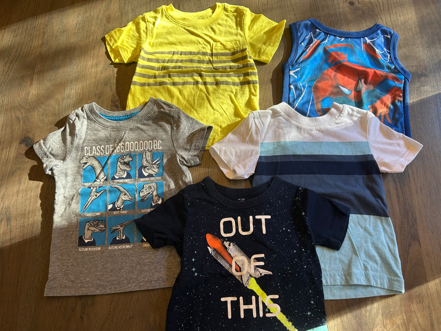 Lot of 5, boys tops, size 18 months