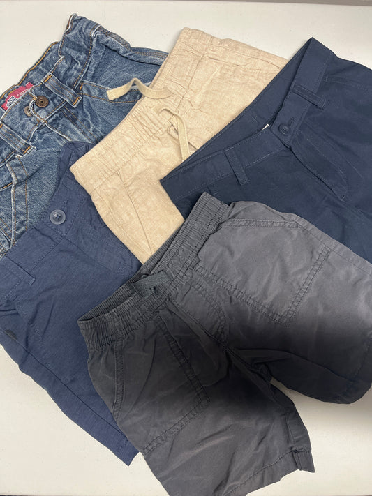 Lot of 5 Boys Shorts Size 4T