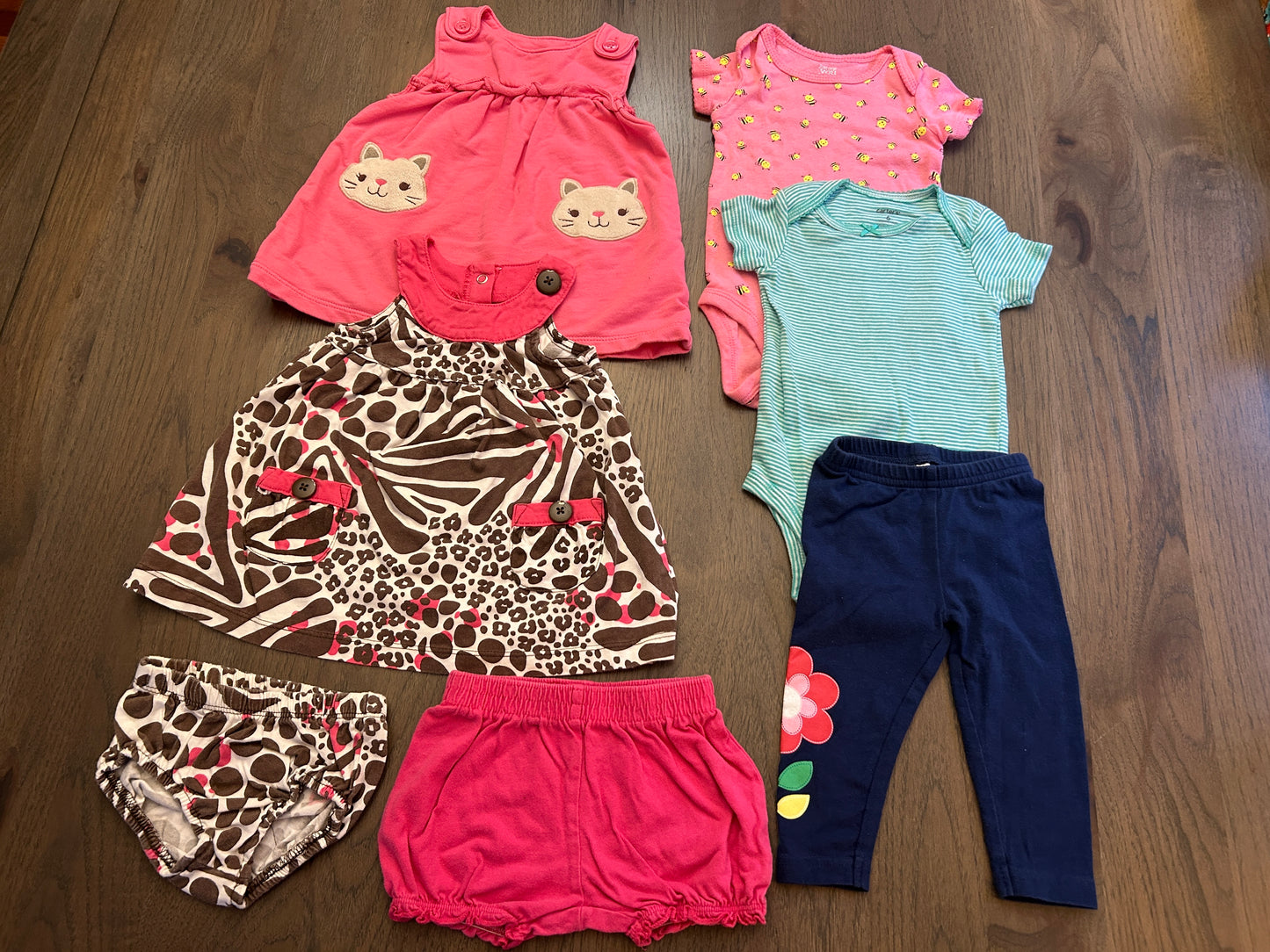 Lot of mixed Carter’s, Just One You by Carter’s, girls, size 6 months