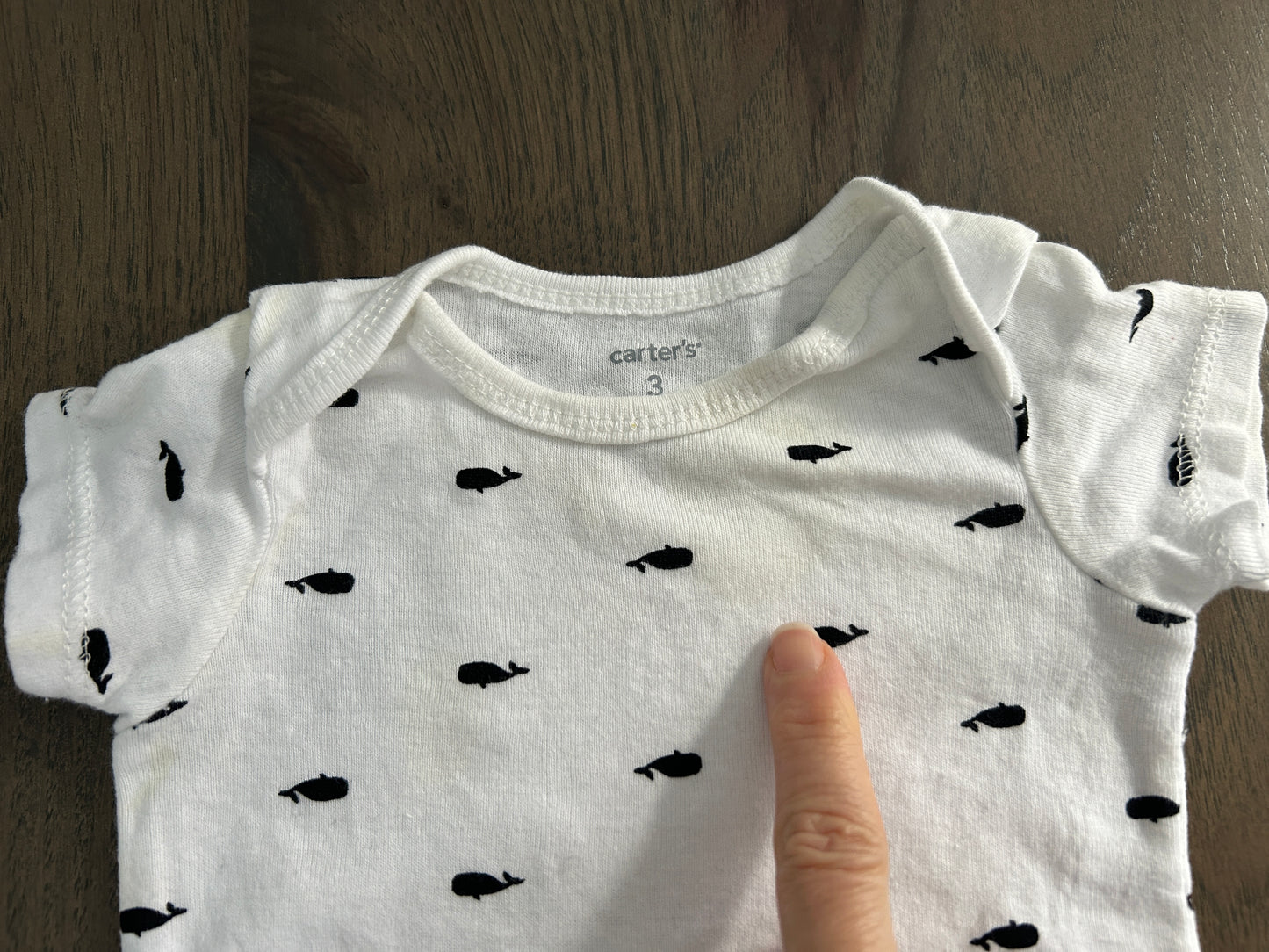 Lot of 6, boys short sleeved onesies, size 3 months