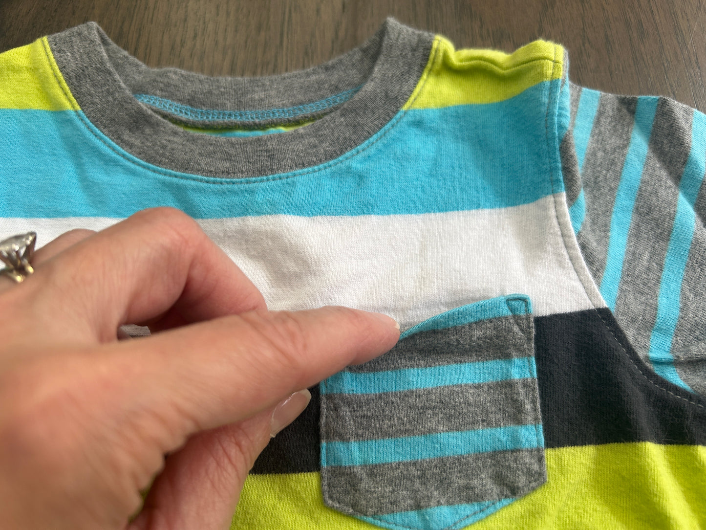 Lot of 5, boys shirts, size 12 months