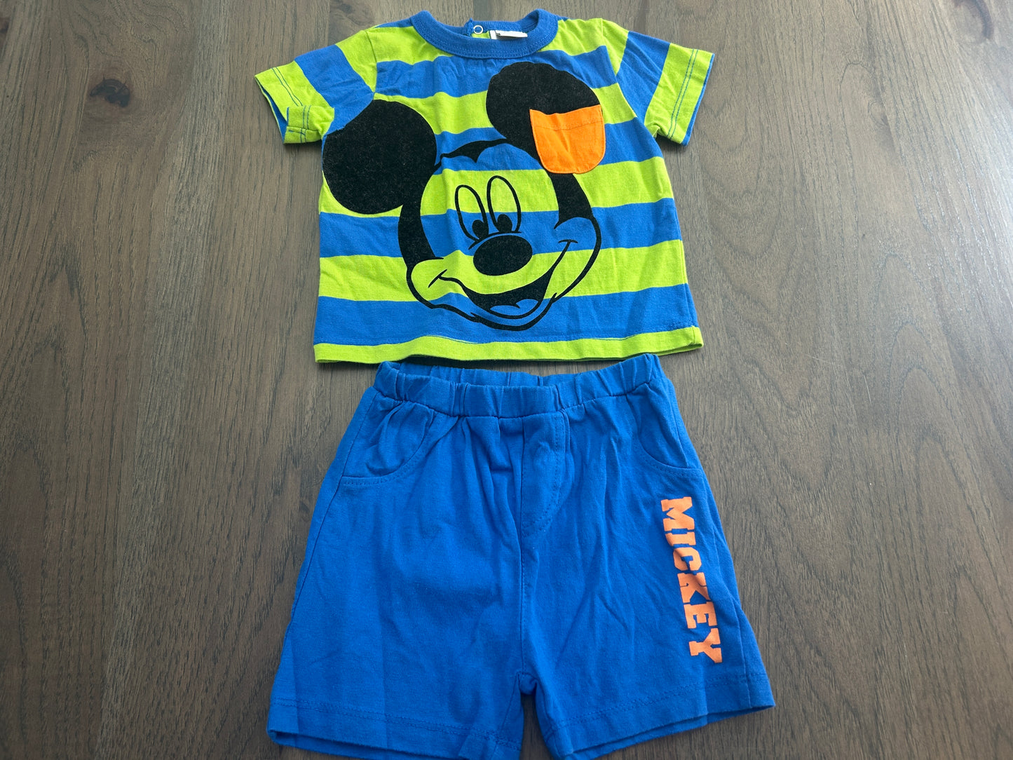 Disney Baby, outfit, boy, size 12 months, Mickey Mouse