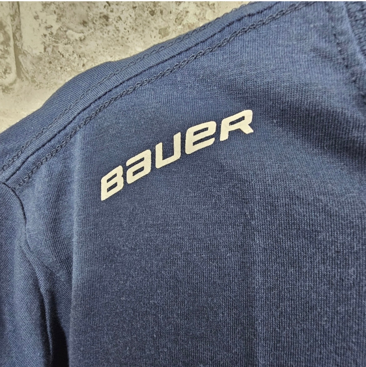 Bauer Team Youth T-Shirt, Navy, NWT, Size Large