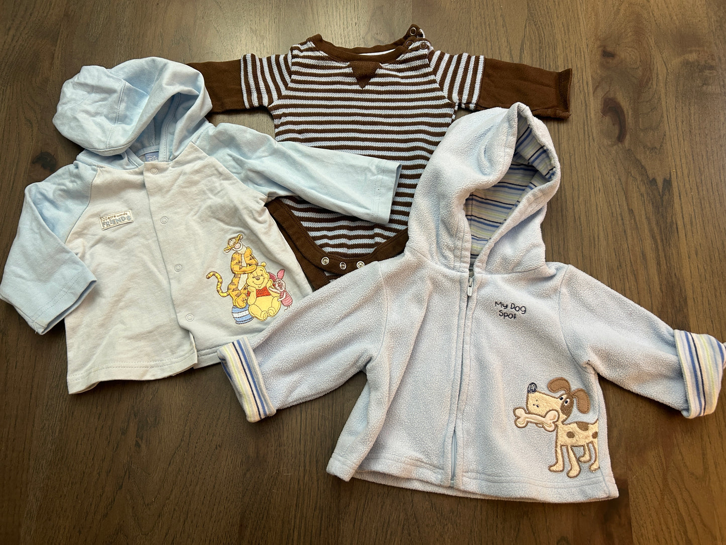 Lot of 3, boys tops, size 3-6 months