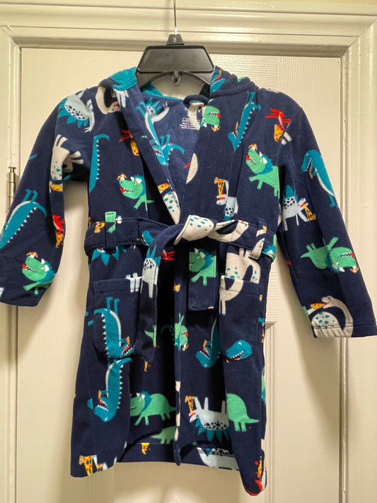 Carters Robe, Boys Sz 2T-5T, Navy Blue