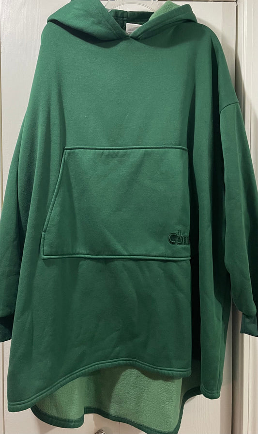 The Comfy Hooded Blanket, Adult, Green