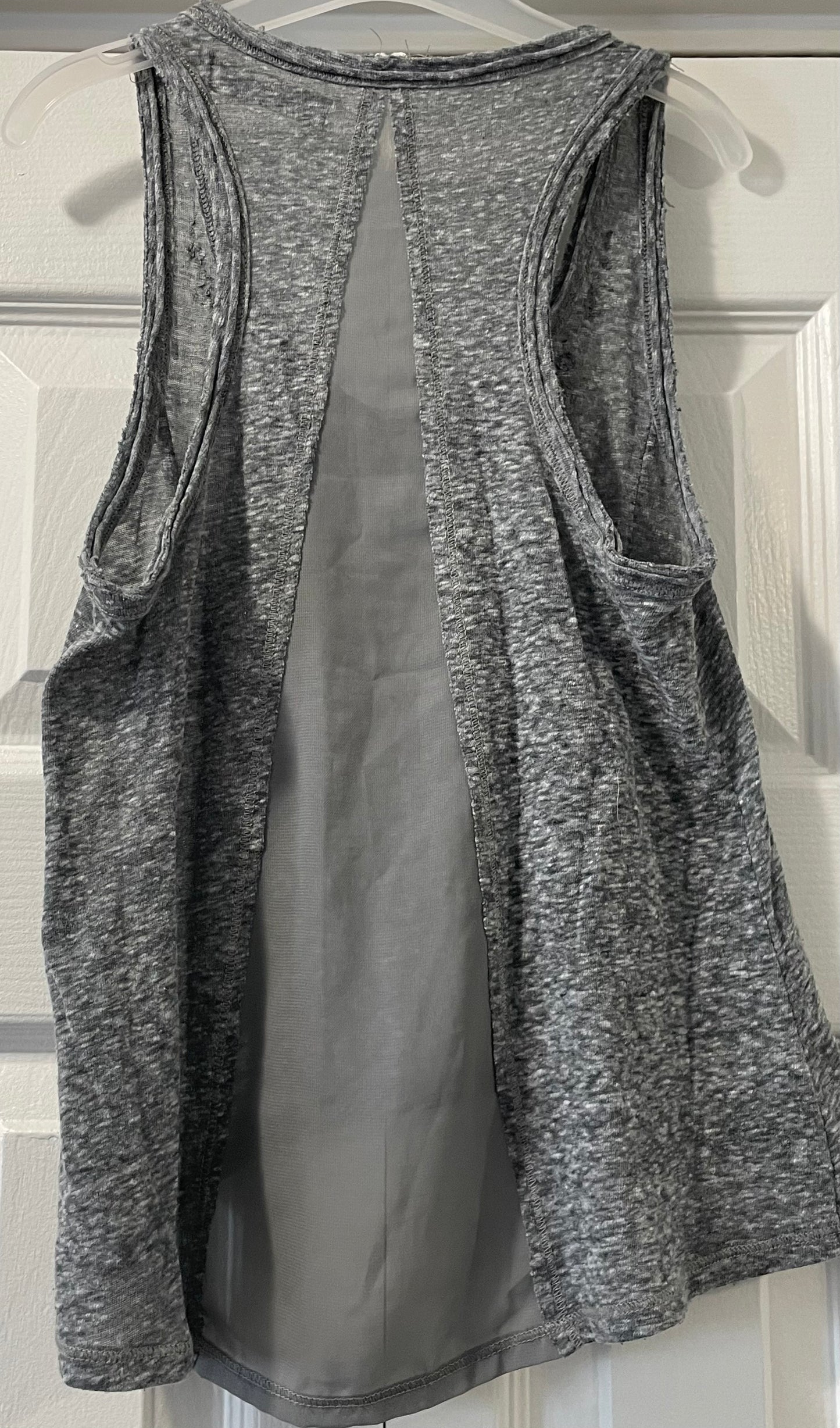 Abercrombie Tank Top, Girls Sz M, Gray