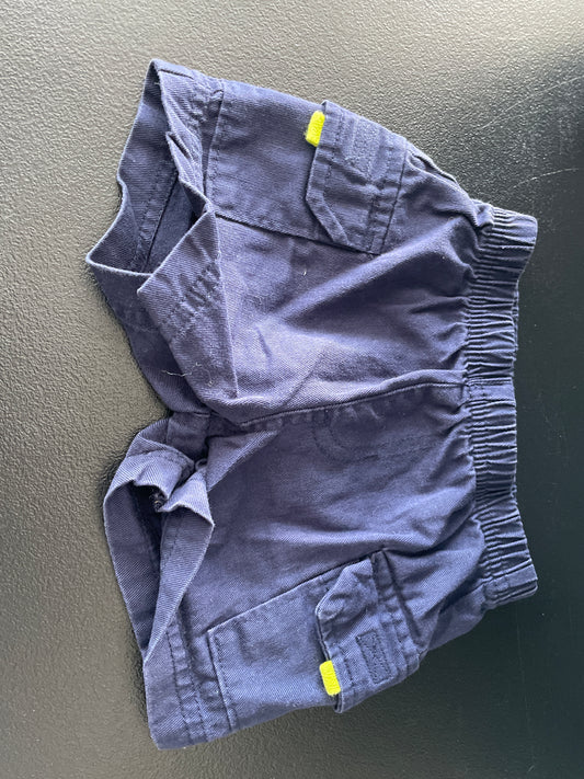 Just One You Shorts, Boys Sz 6mo, Blue