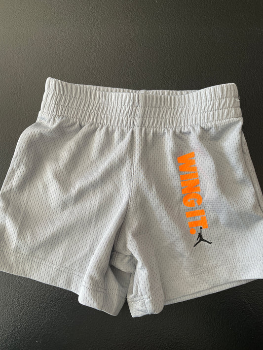 Jordan Shorts, Boys Sz 12mo, Gray