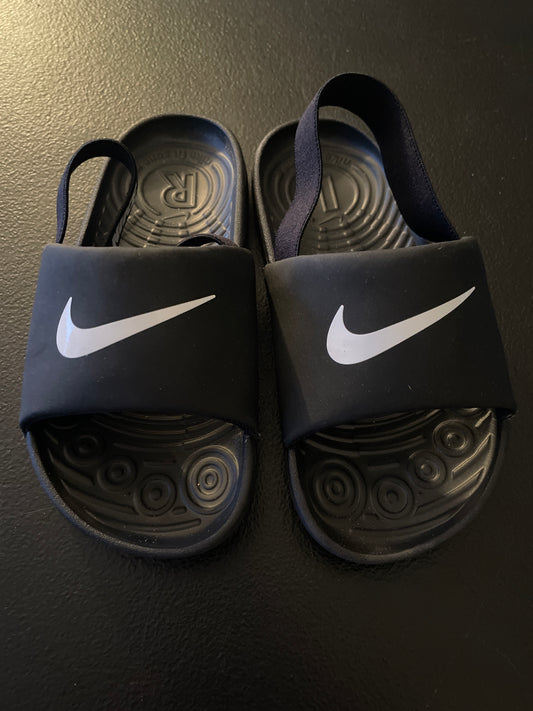Nike Sandals, Toddler Boys Size 10, Black