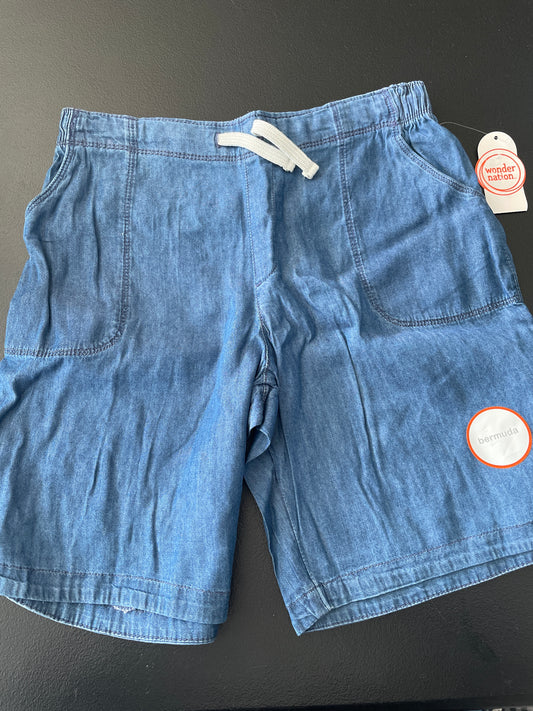 Wonder Nation Shorts, Girls Sz XL, Blue