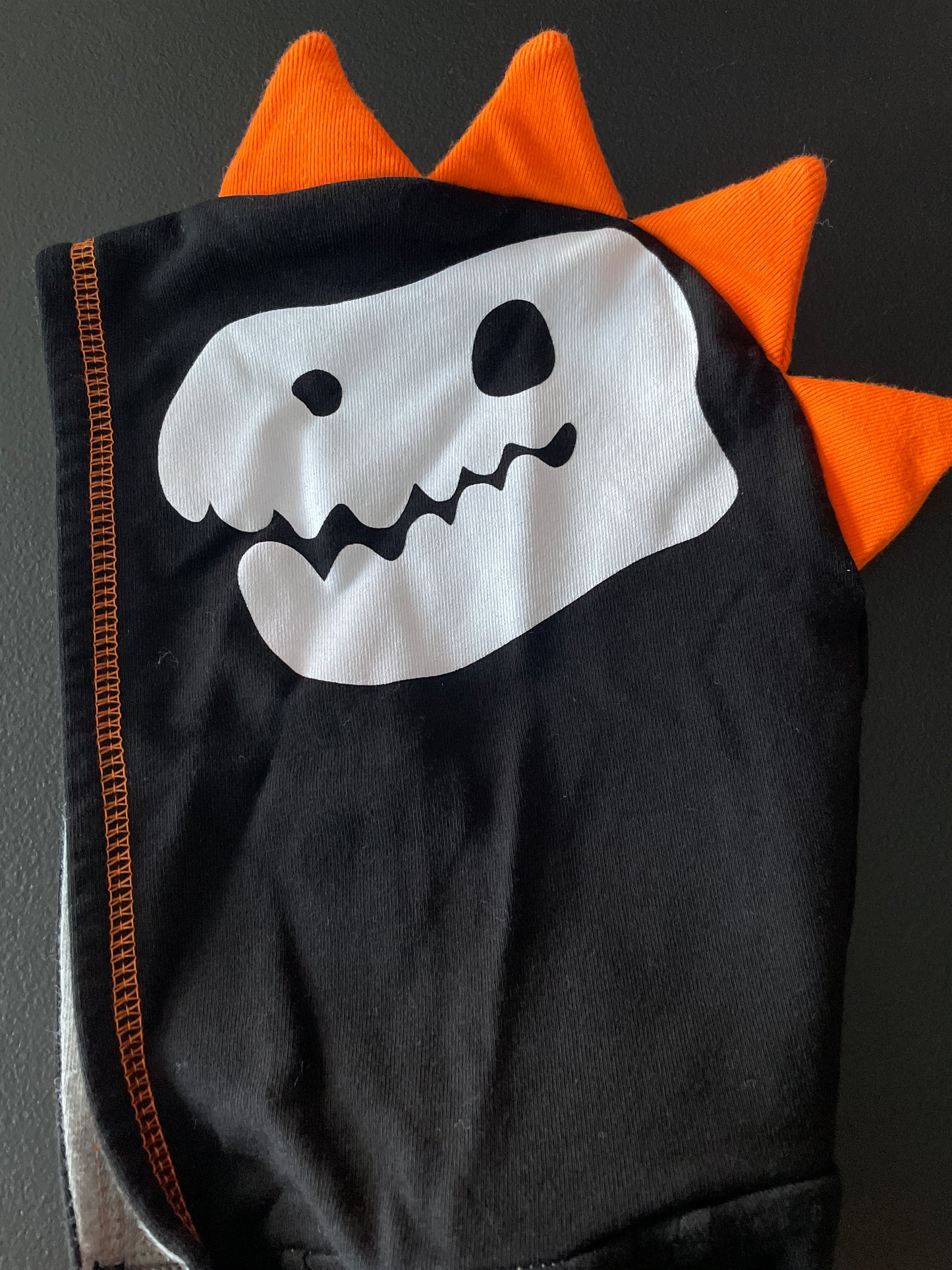 Cat & Jack Romper, Unisex Sz 9-12m, Black, Halloween