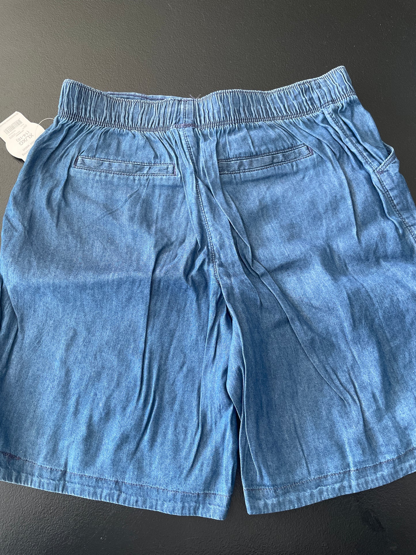 Wonder Nation Shorts, Girls Sz XL, Blue